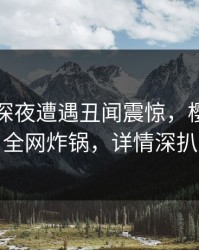 网红在深夜遭遇丑闻震惊，樱桃视频全网炸锅，详情深扒
