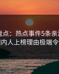 51爆料盘点：热点事件5条亲测有效秘诀，圈内人上榜理由极端令人曝光