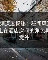 樱桃视频深度揭秘：秘闻风波背后，业内人士在酒店房间的角色异常令人意外