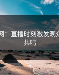 51爆料网：直播时刻激发观众的情绪共鸣